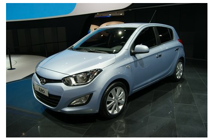 Image of The Hyundai i20 