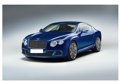 Image of Bentley's Continental GT Speed Coupe