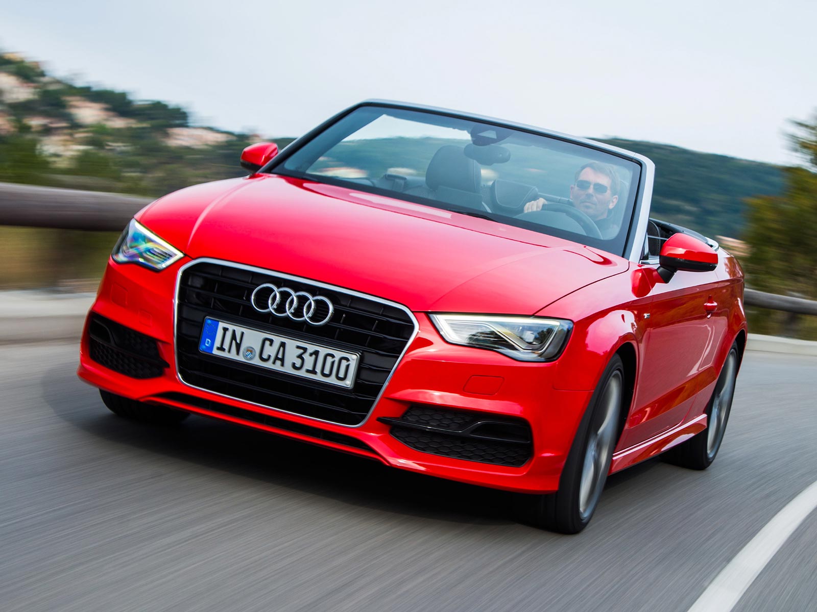 Front view of Audi A3 Cabriolet