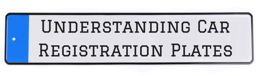 understanding car registration plates