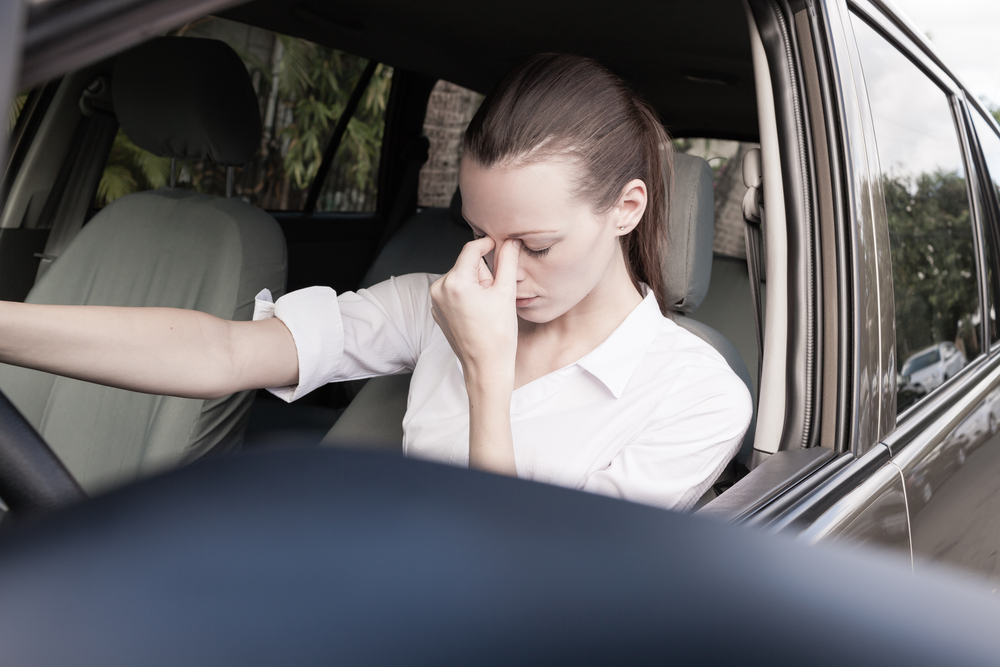 How to avoid getting stressed when stuck in traffic