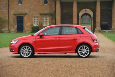 Audi A1 Sportback side view