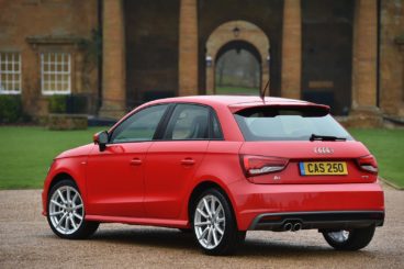 Audi A1 Sportback back view