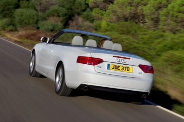 Audi A5 Cabriolet back view