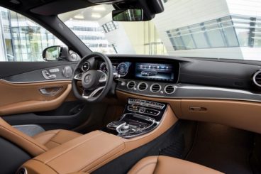 Mercedes Benz E class interior