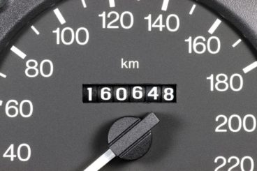 Mileage clock reading 160648