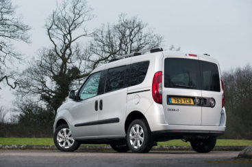 Fiat Doblo Estate back view parked