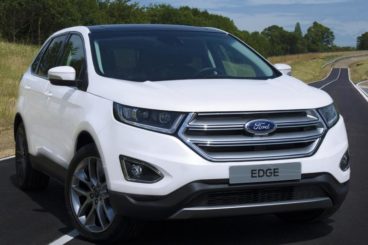 Ford Edge in white