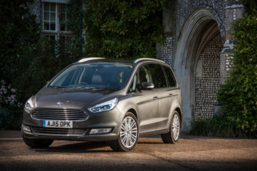Ford Galaxy Estate parked outside building