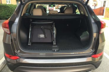 Hyundai Tucson Premium SE Boot space
