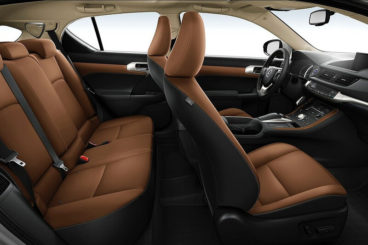 Lexus CT 200h interior seating