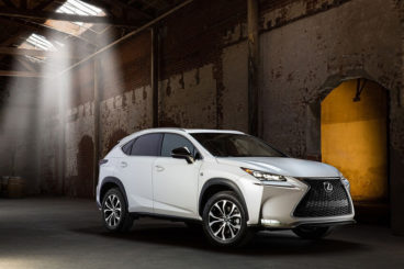 Lexus NX front side view