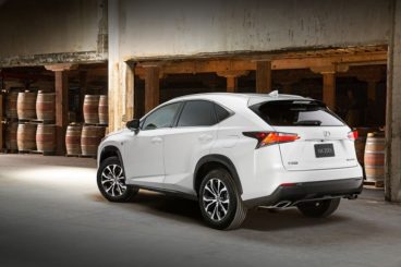 Lexus NX back view