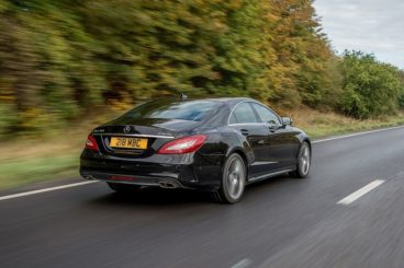 Mercedes CLS Class back view