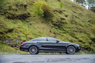 Mercedes CLS Class side view
