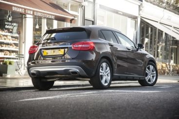 Mercedes GLA Class back view