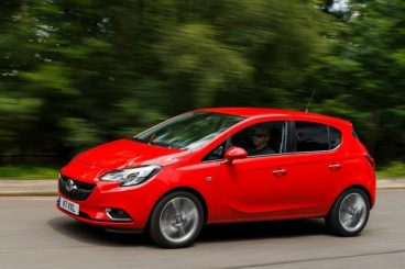 Vauxhall Corsa side view