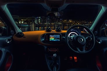 Smart Forfour interior dashboard