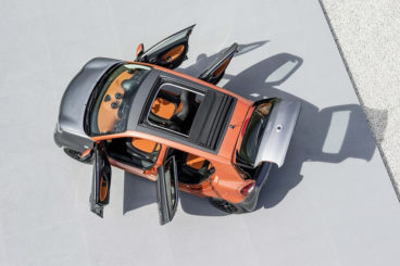 Smart Forfour top view all doors open