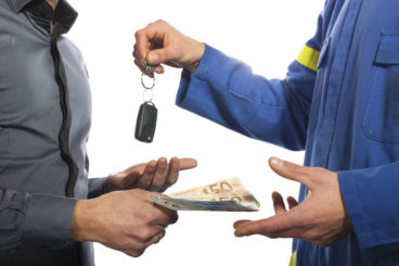 can I use my current car as a deposit on a lease car