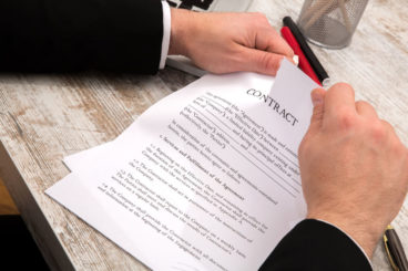 what happens if I lose my job during my lease contract