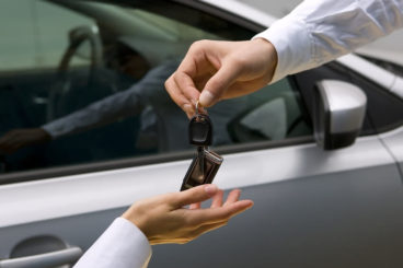 handing over keys