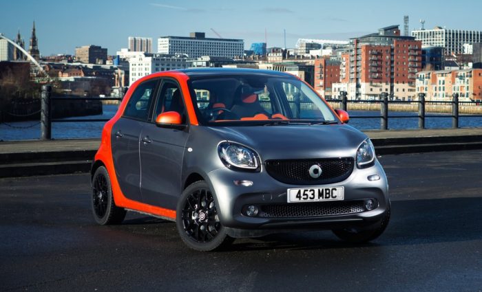 Smart Forfour Smart Forfour Driving front parked