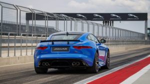 2017 Jaguar F Type 5.0 Coupe Rear Pic