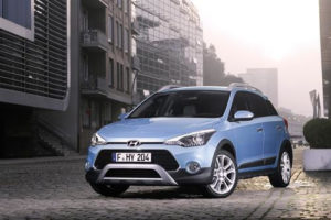 Hyundai i20 SUV Light blue