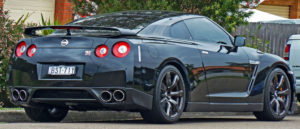 2017 nissan gtr coupe rear pic