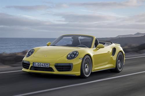 2017 Porsche 911 Convertible front