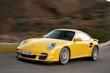Yellow Porsche 911 Turbo