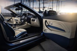 Open door bmw alpina convertible