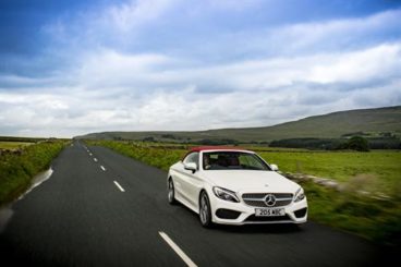 2017 Mercedes C Class Cabriolet front