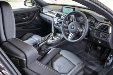 BMW M4 convertible interior