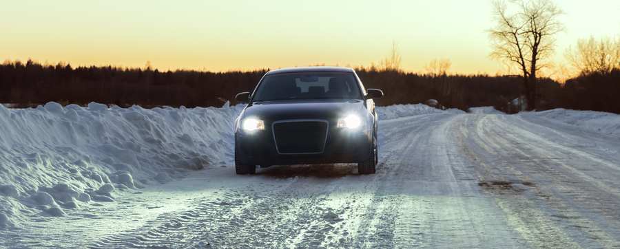 Driving in snow
