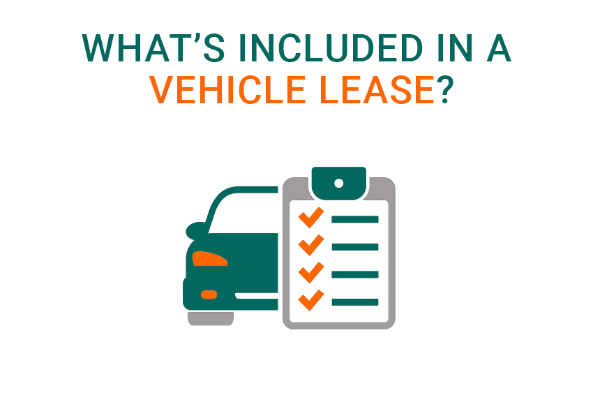 What’s included in a vehicle lease?