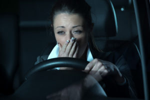 The symptoms of driver fatigue