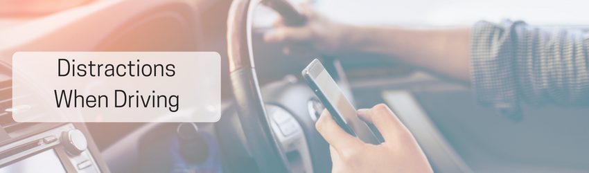 distraction when driving