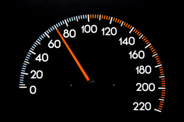 Speedometer at 70 - car technology