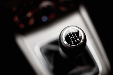 Gear Stick in car