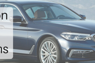 Common BMW Problems title with black BMW 5 Series in the background