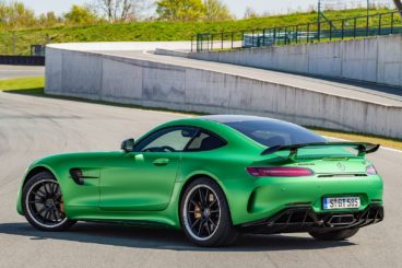 Mercedes-Benz AMG GT Coupe in green
