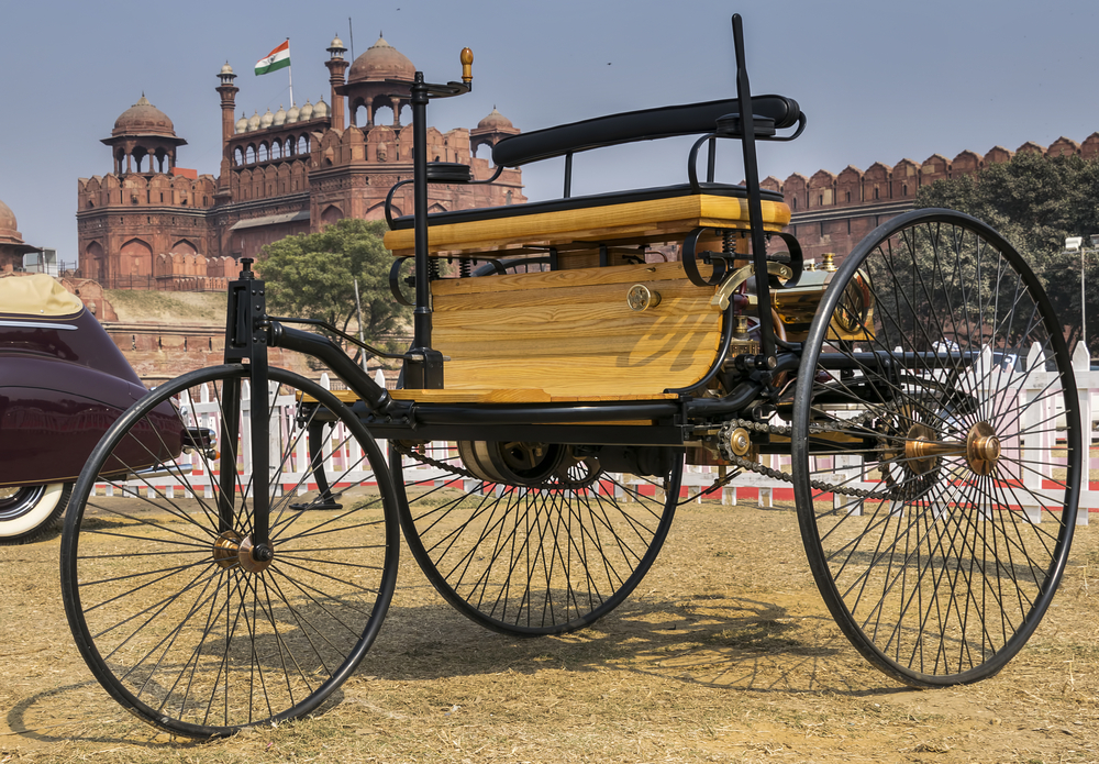 Benz Patent Motorwagen in New Dehli, India