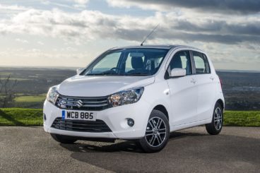 White Suzuki Celerio