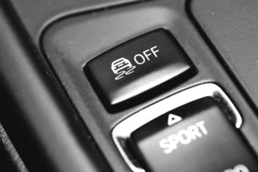 black traction control button