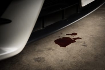 Car oil leak