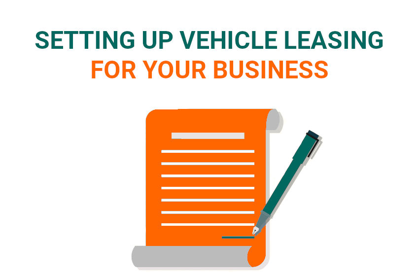 Setting up vehicle leasing for a business