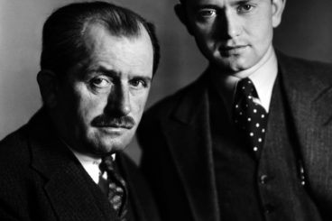 Ferdinand Porsche and his son, Ferry
