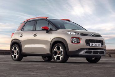 a beige citroen c3 aircross parked on tarmac